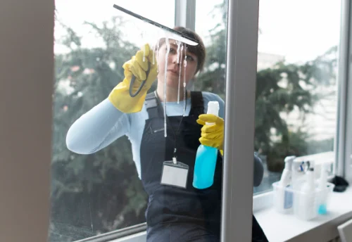 Nettoyage de vitres intérieures et extérieures à Rives-d'Autise